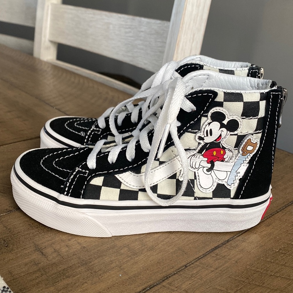 Kids Mickey Mouse Vans 10.5